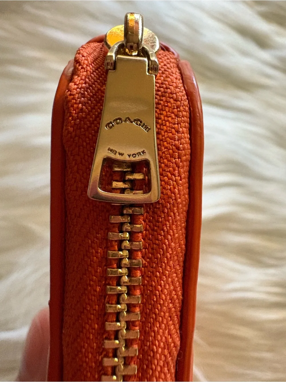 RARE COACH LEATHER CANDY COIN POUCH